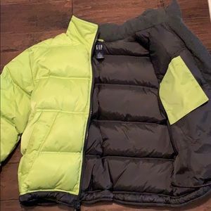Gap puffer coat w/ hood